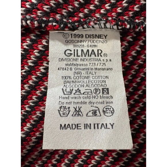 Iceberg Peanuts Linus Knit Sweater Disney size 3XL black Made Italy vintage 90’s - Picture 6 of 8